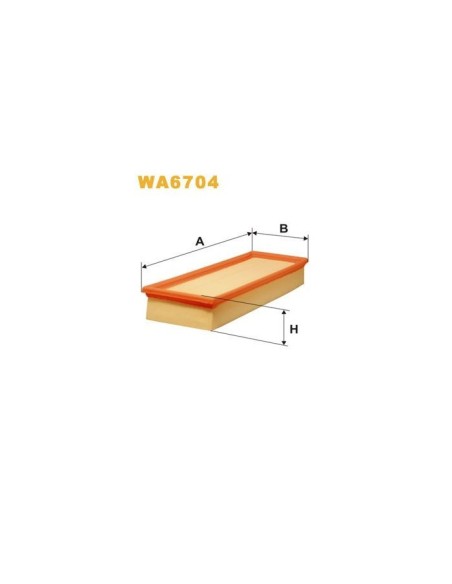 WIX FILTERS FILTRO ARIA WA6704