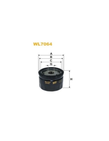 WIX FILTERS FILTRO OLIO WL7064