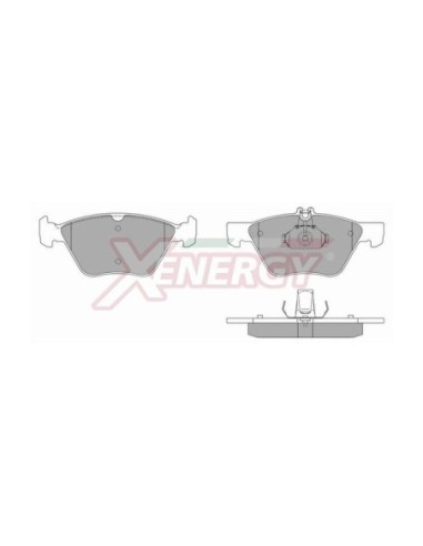XENERGY PASTIGLIE FRENO X40639