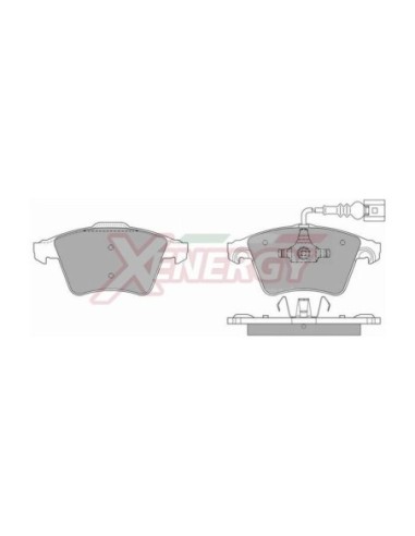 XENERGY PASTIGLIE FRENO X40902