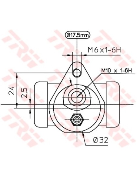 TRW CILINDRETTO FRENO BWC157