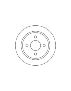 TRW DISCO FRENO DF1654 2