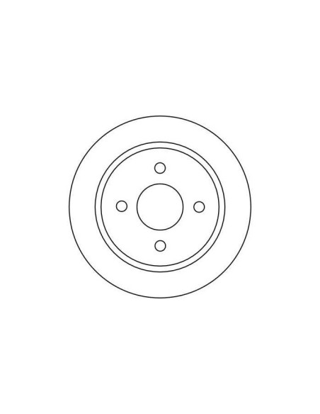 TRW DISCO FRENO DF1654