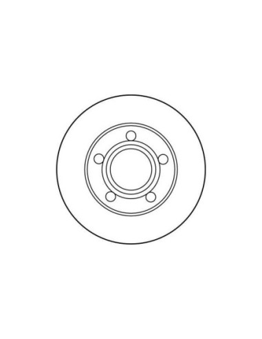 TRW DISCO FRENO DF2651