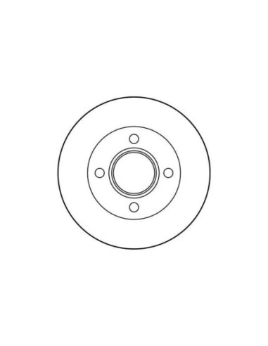 TRW DISCO FRENO DF2753