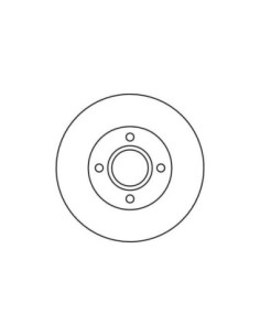 TRW DISCO FRENO DF4036 2