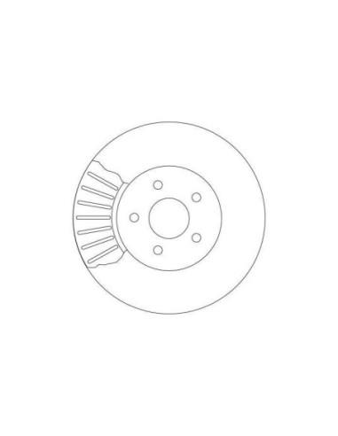 TRW DISCO FRENO DF4147