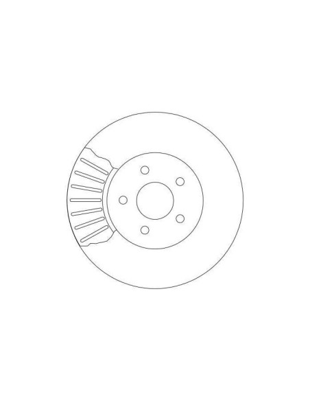 TRW DISCO FRENO DF4147