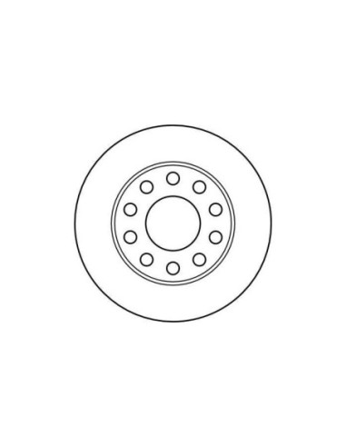 TRW DISCO FRENO DF4186