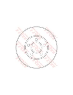 TRW DISCO FRENO DF4277