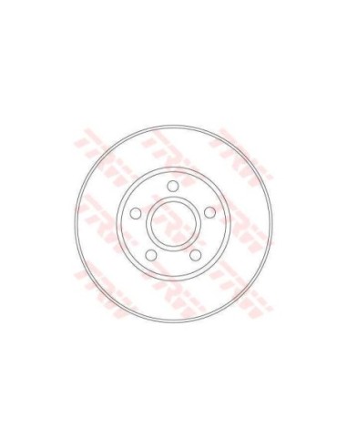TRW DISCO FRENO DF4277
