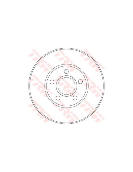 TRW DISCO FRENO DF4277