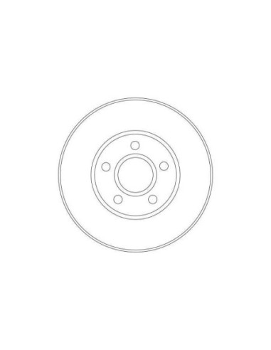 TRW DISCO FRENO DF4277