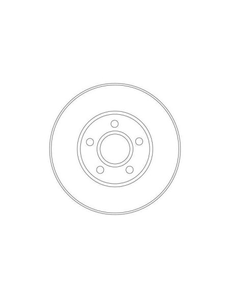 TRW DISCO FRENO DF4277