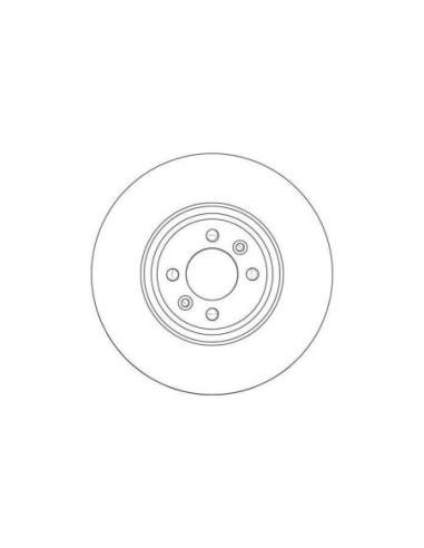 TRW DISCO FRENO DF4371