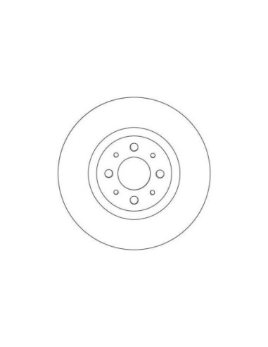 TRW DISCO FRENO DF4377