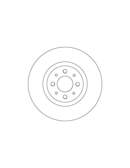 TRW DISCO FRENO DF4377