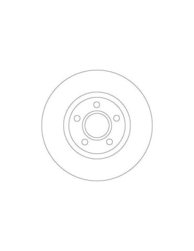 TRW DISCO FRENO DF4424