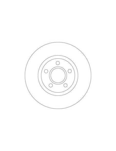 TRW DISCO FRENO DF4424