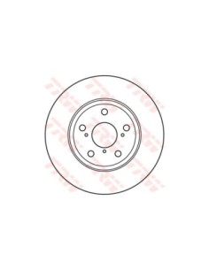 TRW DISCO FRENO DF4939S