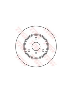 TRW DISCO FRENO DF4961