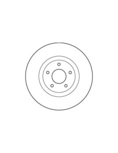 TRW DISCO FRENO DF4989S 2