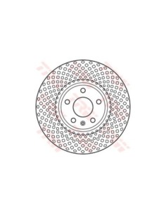 TRW DISCO FRENO DF6015S