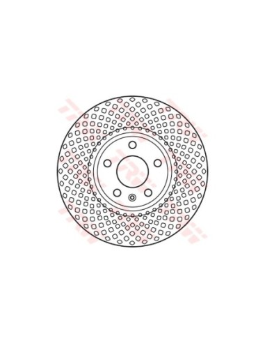 TRW DISCO FRENO DF6015S