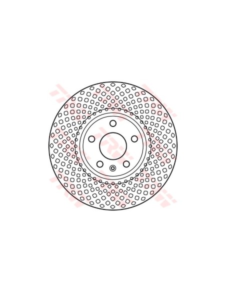 TRW DISCO FRENO DF6015S