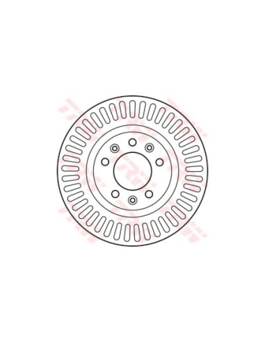 TRW DISCO FRENO DF6020S