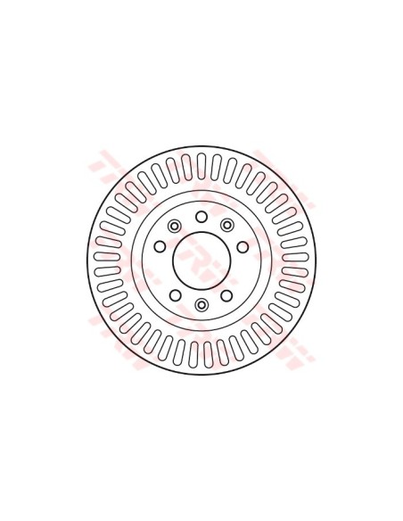 TRW DISCO FRENO DF6020S