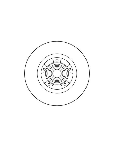 TRW DISCO FRENO DF6044BS