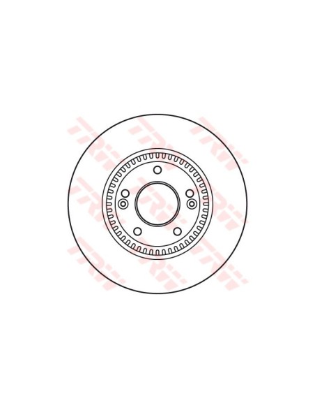 TRW DISCO FRENO DF6108S