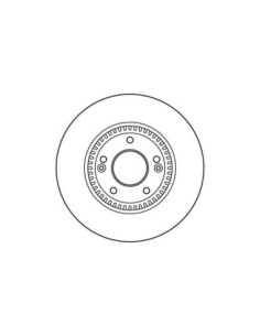 TRW DISCO FRENO DF6108S 2