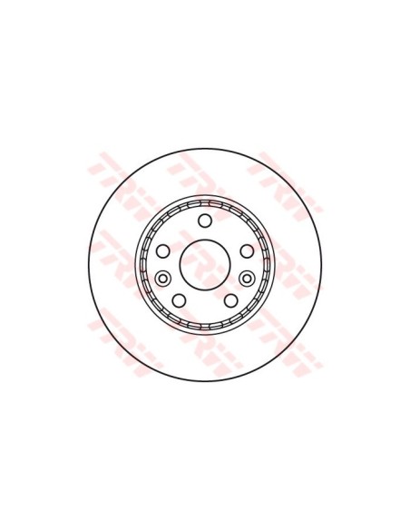 TRW DISCO FRENO DF6110