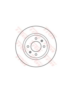 TRW DISCO FRENO DF6116