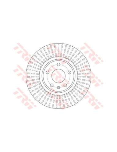 TRW DISCO FRENO DF6148