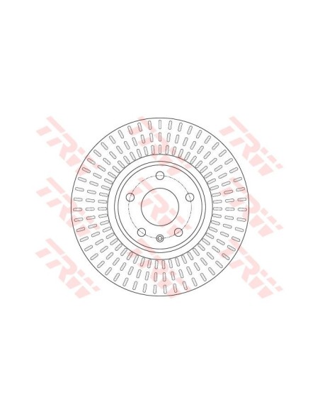 TRW DISCO FRENO DF6148