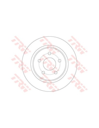 TRW DISCO FRENO DF6150