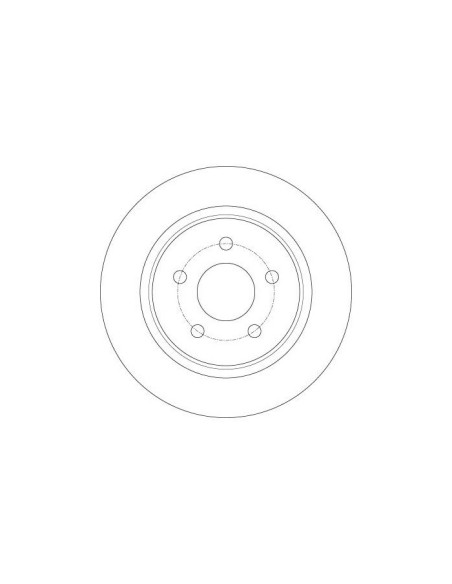 TRW DISCO FRENO DF6150