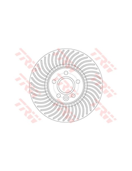 TRW DISCO FRENO DF6185S