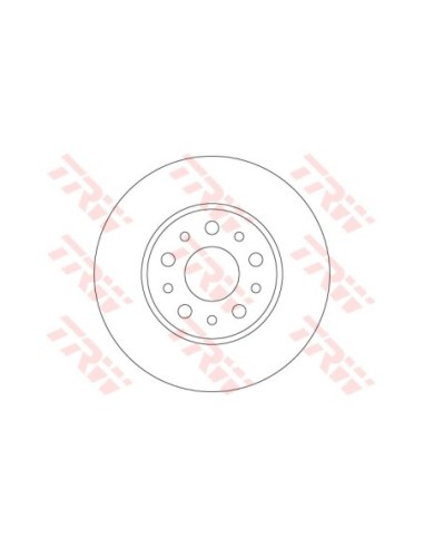 TRW DISCO FRENO DF6228