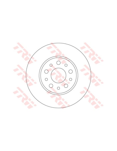 TRW DISCO FRENO DF6228