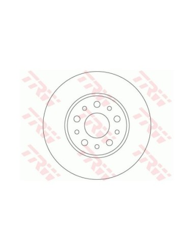 TRW DISCO FRENO DF6228