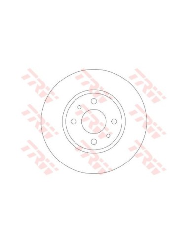 TRW DISCO FRENO DF6231