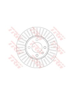 TRW DISCO FRENO DF6252