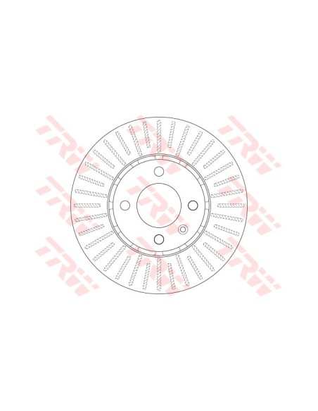 TRW DISCO FRENO DF6252