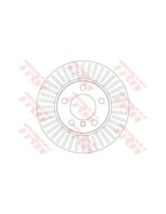 TRW DISCO FRENO DF6255