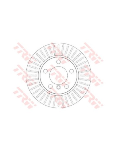 TRW DISCO FRENO DF6255