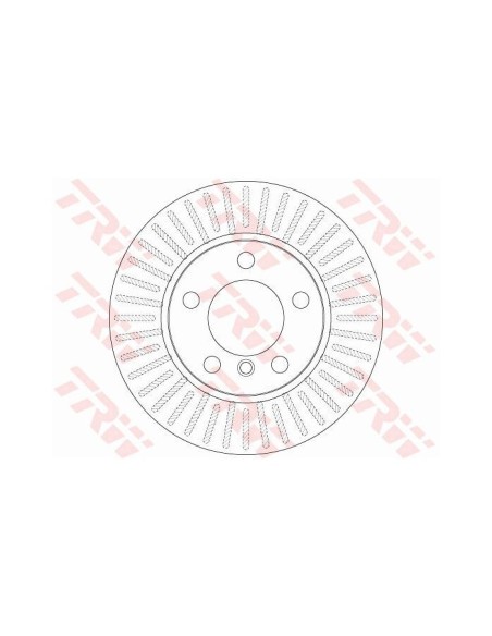TRW DISCO FRENO DF6255